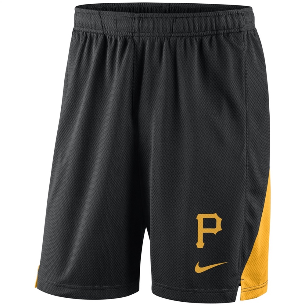 Pittsburgh Pirates Nike Shorts - Black